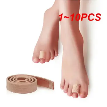 1 ~ 10шт 20 см Нейлон Силиконовый Протектор для пальцев ног Тюбик для ухода за ногами Бандаж Аппликатор для обезболивания Педикюрный Мягкий бандаж От мозолей Тюбик
