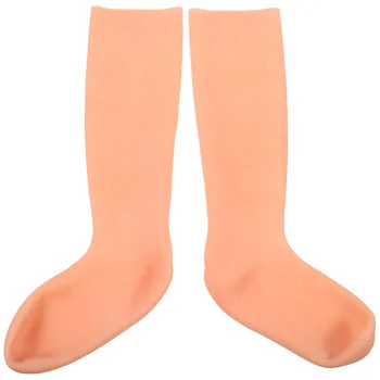 1 Пара лосьонов, увлажняющих носков, Увлажняющие носки для ухода за ногами, женские увлажняющие длинные носки для сухих ног