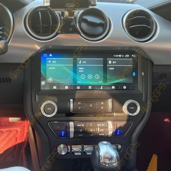 12,3-дюймовый Android 11 для Ford Mustang 2015-2019 Мультимедийный плеер, стереосистема, автомагнитола, GPS-навигатор