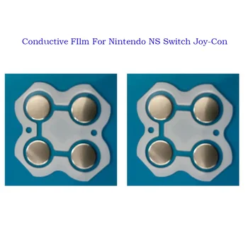 2-10 шт. Проводящая пленка для контроллера Nintendo NS Switch Joy-Con, D-Pads, D-Pad, металлический купол, кнопки на печатной плате