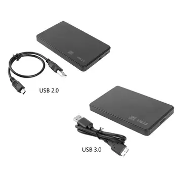2,5-Дюймовый Корпус жесткого диска SSD с Sata на USB 3.0/2.0, Коробка для жесткого диска, Адаптер для корпуса, Прямая Поставка