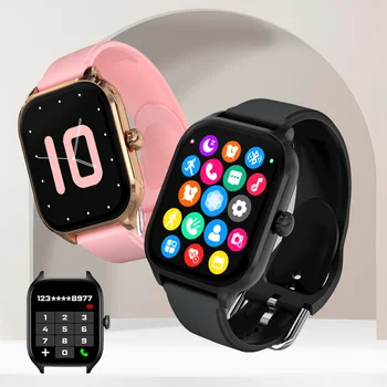 2024 Смарт-часы Bluetooth, музыка для звонков, несколько спортивных режимов, игра с напоминанием о сообщениях, умные часы для мужчин и женщин на телефонах Android iOS