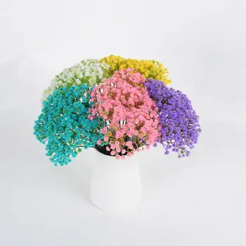 28 см Красочные искусственные цветы гипсофилы Свадебный букет 