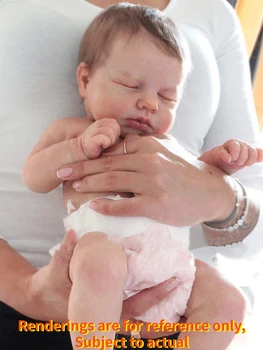 50 см Силиконовая виниловая кукла Reborn Girls для всего тела ручной работы, новорожденная кукла Bebe, подарки для детей