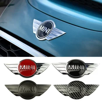 ABS Автомобиль Задний Передний Капот Эмблема Значок Украшение для Cooper R55 R56 R60 R61 Замена Логотипа Аксессуары Для Автостайлинга