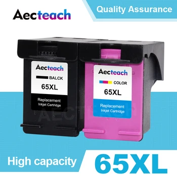 Aecteach Новая версия чернильного картриджа 65XL для HP 65 XL Картридж для HP 65XL Для HP 65 Для HP Envy 5010 5020 5030 5032 5034 5052