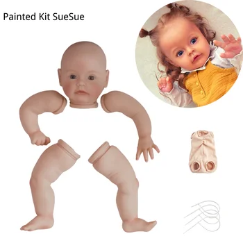 Bebe Reborn Painted Kit SueSue Reborn Babies Формочки в разобранном виде 55 см Reborn Baby Doll Игрушки для детей Подарок для девочек Реалистичный