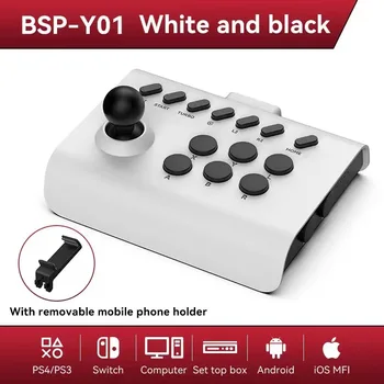 BSP-Y01 Для переключателя для PS3/PS4 Аркадная игра rocker Bluetooth Беспроводной игровой контроллер 2.4 G для ТВ ПК IOS Android Steam Джойстик