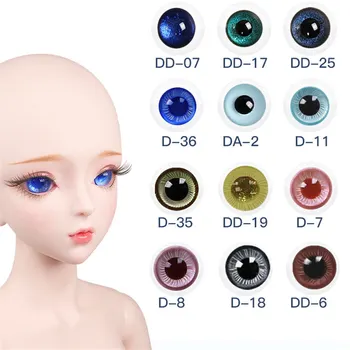 DBS 1/3 bjd Eyeball глазное яблоко 14 мм для 60 см только bjd глазное яблоко без куклы без головы