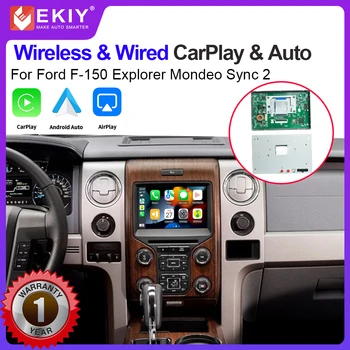 EKIY Wireless CarPlay для Ford F-150 Sync 2 2013-2014 с функцией Android Auto Mirror Link AirPlay Car Play USB Camera