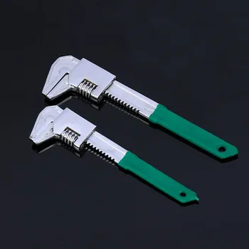 F50 Универсальный Разводной Ключ F-Типа прямоугольный ключ Универсальный Ключ С Храповым механизмом Гаечный Ключ Для труб Ручной Инструмент Для ремонта Сантехники