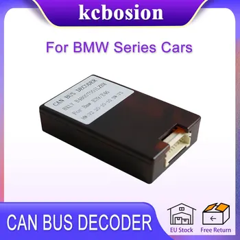 Kcbosion Автомобильный Радиоприемник Стерео 2 Din/1 Din Canbus Декодер Коробка Для BMW 5/3 Серии E90/X5/X1/120