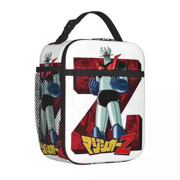 Mazinger Z Изолированная сумка для ланча UFO Робот Goldorak Grendizer Actarus Manga Термосумка для ланча-бокса для офиса для девочек и мальчиков для пикника
