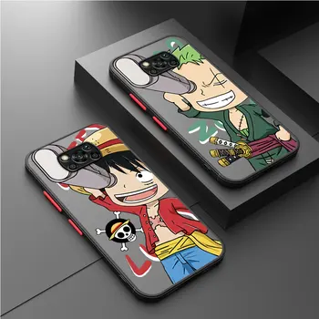One PieceS Аниме Прозрачный Чехол Для Xiaomi Mi Poco X3 NFC X3 F3 M5 X4 Pro 13 12T Pro 11 Note 10 Lite Чехол Для Телефона