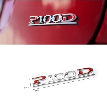 P75D P85D P90D P100D Подчеркнутые Буквы ABS Эмблема для Tesla Модель 3 Модель X Модель S Автомобильный Стайлинг Наклейка На Багажник Красный Черный