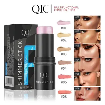 QIC Консилер-стик для лица, восстанавливающий стик для теней, стойкие увлажняющие румяна, крем-макияж для косметики для лица