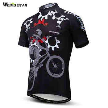 Weimostar Gear, одежда для горных велосипедов, Летняя Командная Спортивная одежда для велоспорта, майка для велоспорта MTB, мужские топы