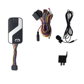 Автомобильный GPS-трекер, устройство слежения за автомобилем 4G LTE, Голосовой монитор, отключение топлива, Автомобильная GPS-сигнализация, сигнализация об открытии двери.