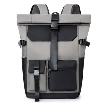 Винтажный рюкзак для ноутбука, элегантные водонепроницаемые повседневные рюкзаки для путешествий, сумка для колледжа через плечо для мужчин