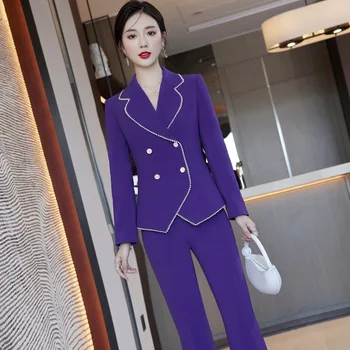 Высококачественный маленький костюм, женский наряд 2021, Новый корейский стиль, мода, Свободный темперамент, Богиня досуга, Темперамент, костюм профессионала