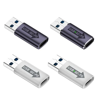 Высокоскоростной адаптер USB-USB C для ноутбука Надежная передача данных и зарядка N58E