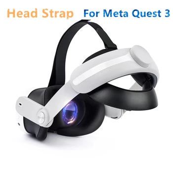 Головной ремень для Meta Quest 3 Comfort Регулируемый головной ремень для увеличения поддержки Улучшения комфорта-Виртуальные аксессуары для виртуальной реальности