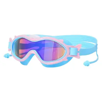 Детские очки для плавания, очки для подводного плавания с трубкой, защита от ультрафиолета, защита от запотевания, для подводного плавания без воды