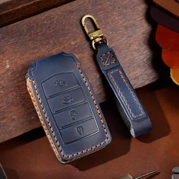 Для Hyundai Rohens GENESIS Специальный кожаный чехол для ключей от автомобиля, высококачественная цепочка для ключей