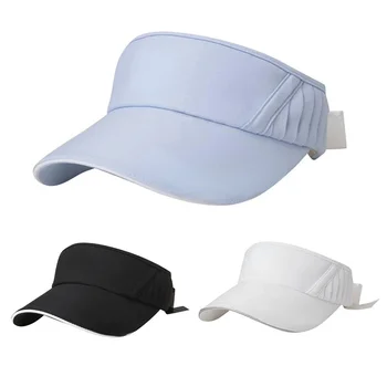 Женская спортивная кепка для гольфа, уличный солнцезащитный козырек, модная многоцветная кепка без головы для отдыха