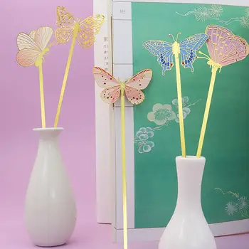 Закладка в форме бабочки, изысканные полые металлические закладки для чтения в китайском стиле для книголюбов, подарок учителю