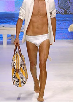 Индивидуальный БОЙТОР, новый брендовый мужской костюм, мужской белый сексуальный купальник с низкой талией, быстросохнущий