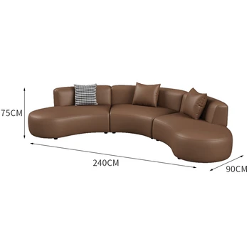 Индивидуальный диван для встречи гостей и переговоров лобби отеля arc VIP club arc лобби приемная офис продаж комбинация диванов