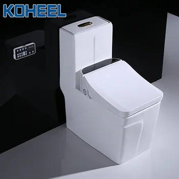 Интеллектуальная крышка сиденья для унитаза KOHEEL square, электронный подогрев чаш для биде, чистая сухая умная крышка для ванной комнаты