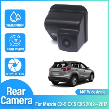Камера заднего Вида Камера Заднего Вида Автомобильная Резервная Камера HD CCD Ночного Видения Автомобильная Камера Для Mazda CX-5 CX 5 CX5 2012 ~ 2016 2017