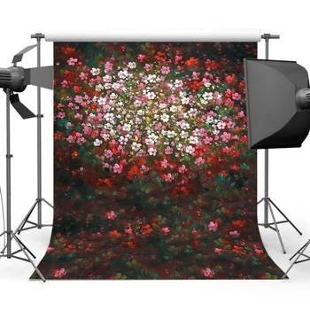 Картины Моксикаоил, фон для фотосъемки, детский красный цветок, фон для фотосъемки, реквизит для фотостудии CM-4806