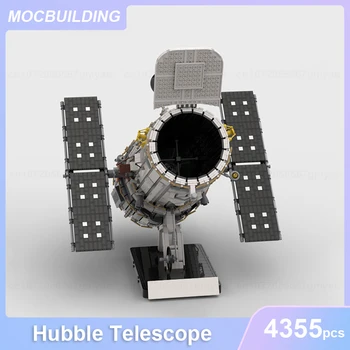 Космический телескоп Хаббл Масштабная модель 1:25 MOC Строительные блоки DIY Assembly Bricks Развивающие Творческие Рождественские игрушки Подарки 4355ШТ