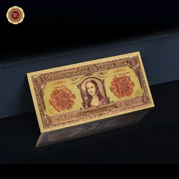 Коста-Рика, Позолоченная банкнота V5, Пластиковая банкнота, Памятные банкноты, коллекционный сувенир, бизнес-подарок, Декор для дома