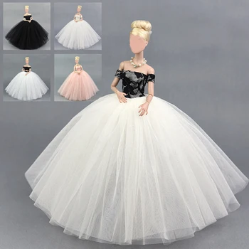 Кукольная одежда ручной работы Платье Юбка Свадебное платье для кукольной одежды 11,5 дюймов 30 см Множество стильных подарков для кукольных аксессуаров