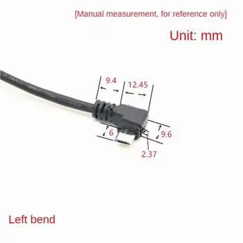 линия передачи данных mini usb degree elbow вверх и вниз по левому и правому локтю T-port V3 mini кабель для зарядки miniusb