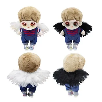 Маленькие ангельские крылышки для плюшевых кукол и аксессуары для кукол 1/3 1/4 1/6 BJD, Игрушечные крылышки, лучший подарок для девочек