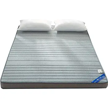 Матрас латексная мягкая подушка бытовая двуспальная кровать утолщенная односпальная кровать в студенческом общежитии коврик татами губчатая подушка