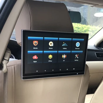 Монитор подголовника Дисплей IPS Android Планшет Сенсорный экран для автомобиля Toyota Плеер для заднего сиденья Видео Музыка Bluetooth AirPlay HDMI