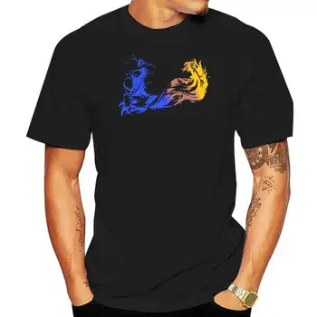 Мужская футболка с логотипом Final Fantasy X, модная летняя футболка XS