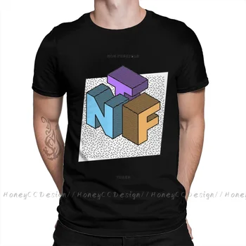 Мужская футболка Цветная одежда унисекс Дизайн футболки NTF Хлопковая футболка с круглым вырезом плюс размер