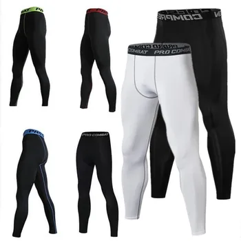 Мужские брюки базового слоя, колготки, Компрессионные шорты Homme для спортзала, баскетбола, бега, тренировок на открытом воздухе, спортивные леггинсы