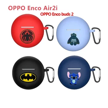 Мультяшный чехол Marvel Batman для OPPO Enco Buds 2, чехол для наушников OPPO Enco Air 2i, силиконовая мягкая защитная оболочка