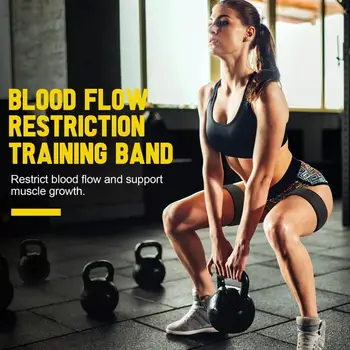 Набедренные ремни для окклюзии мышц, эффективные набедренные ремни для тренировки мышц при тяжелой атлетике, эластичные компрессионные ленты при травмах