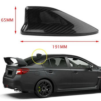 Накладка антенны из настоящего Углеродного волокна на крыше автомобиля для Subaru BRZ Toyota 86 2014-2019 Для Стайлинга автомобилей