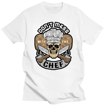 Не связывайтесь с забавной мужской футболкой Chef Kitchen BBQ на День отца