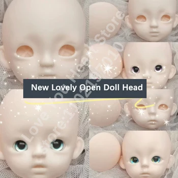Новая кукла 1/6 с открытой головой Прекрасная кукла Подвижное тело Голова С 3D Разноцветными глазами Милые Мультяшные Куклы Аксессуары Игрушки